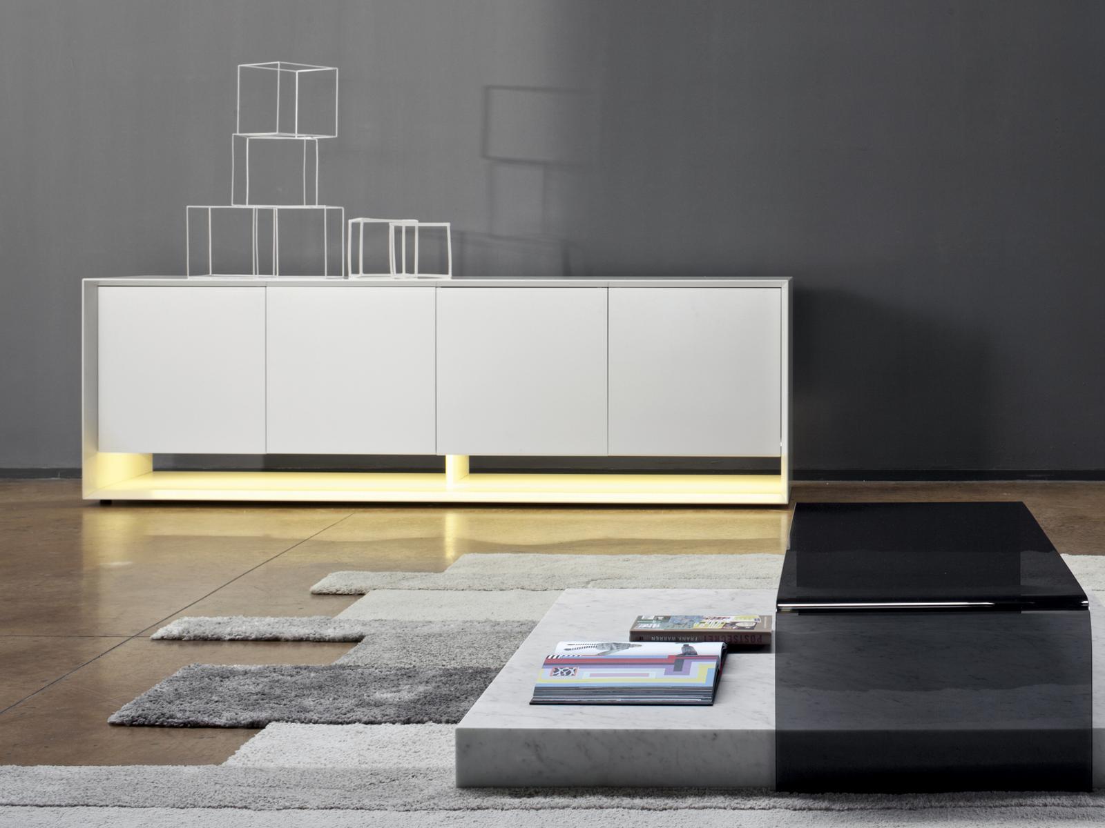Sideboard with doors | Sunrise Light by Bonaldo