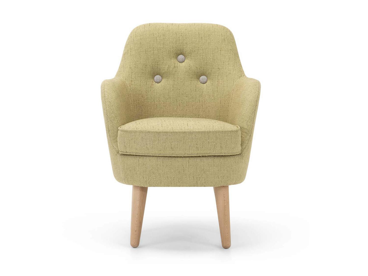 Upholstered fabric armchair | Cornell Small by Domingo salotti