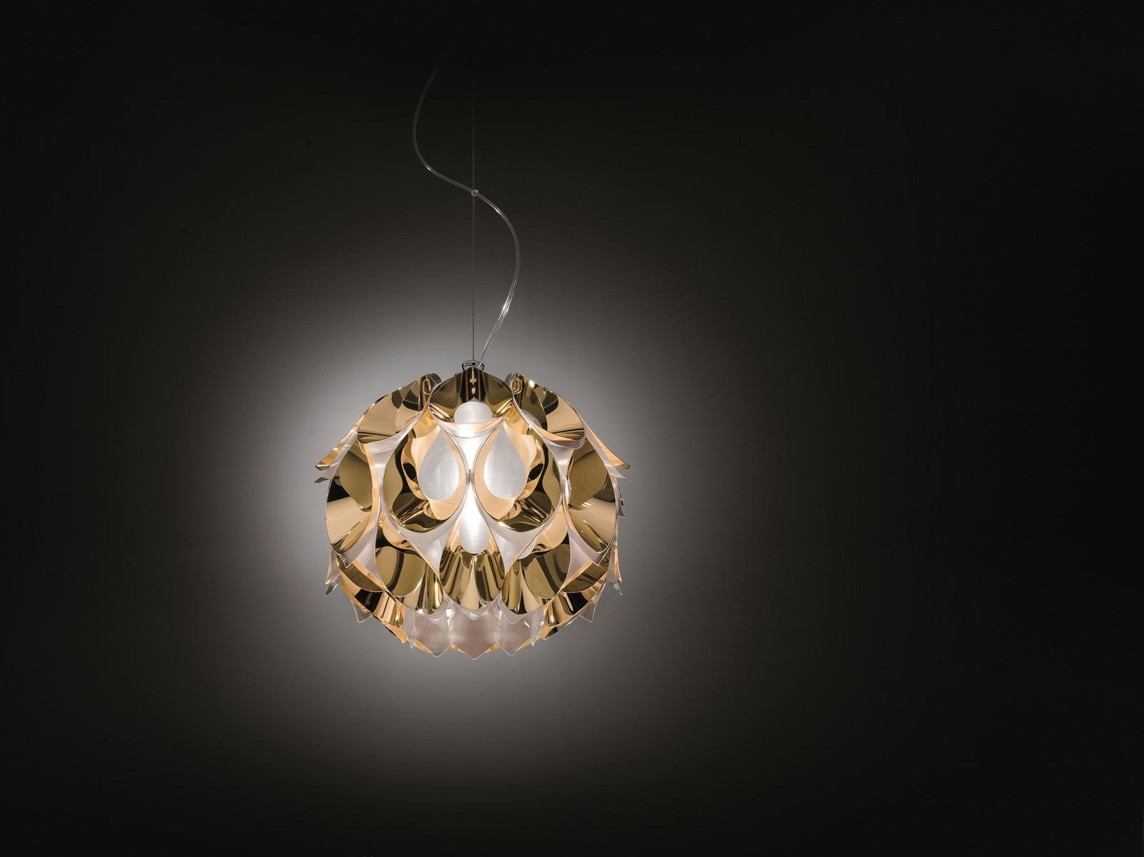 LED Goldflex® pendant lamp | Flora Gold by Slamp