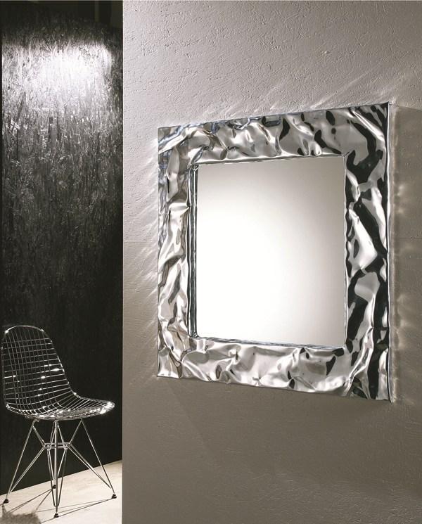 Wall-mounted framed mirror | Mito by Riflessi