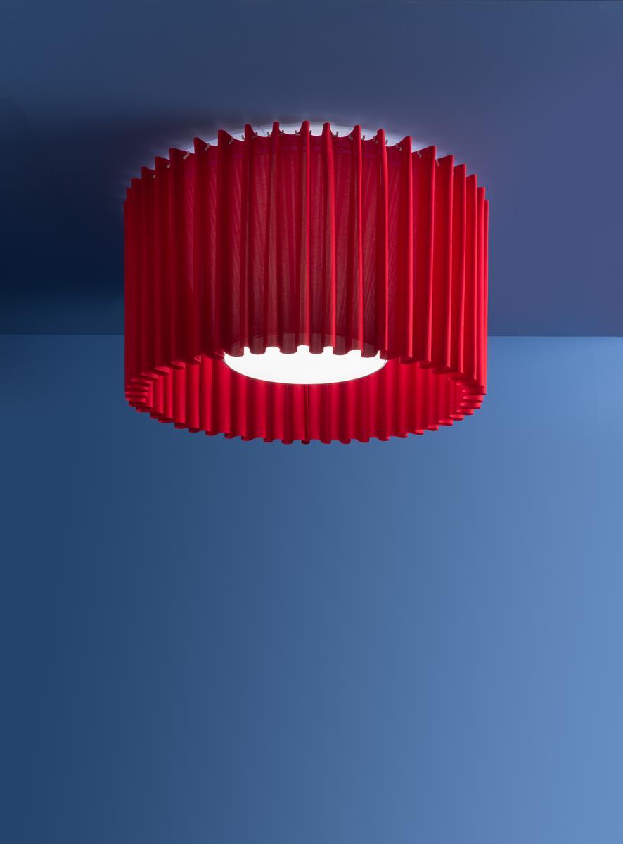 Trevira® CS ceiling light | Skirt by Axolight