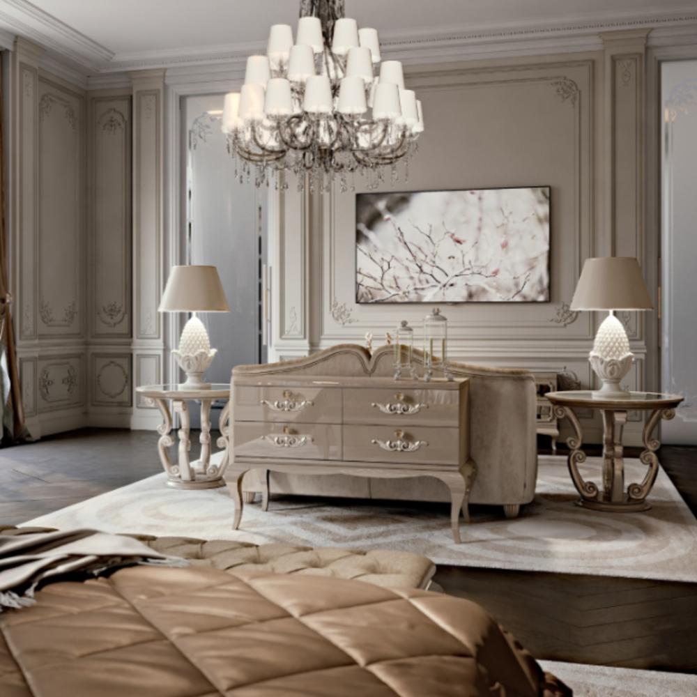 Rectangular lacquered chest of drawers | Verona by Cavio