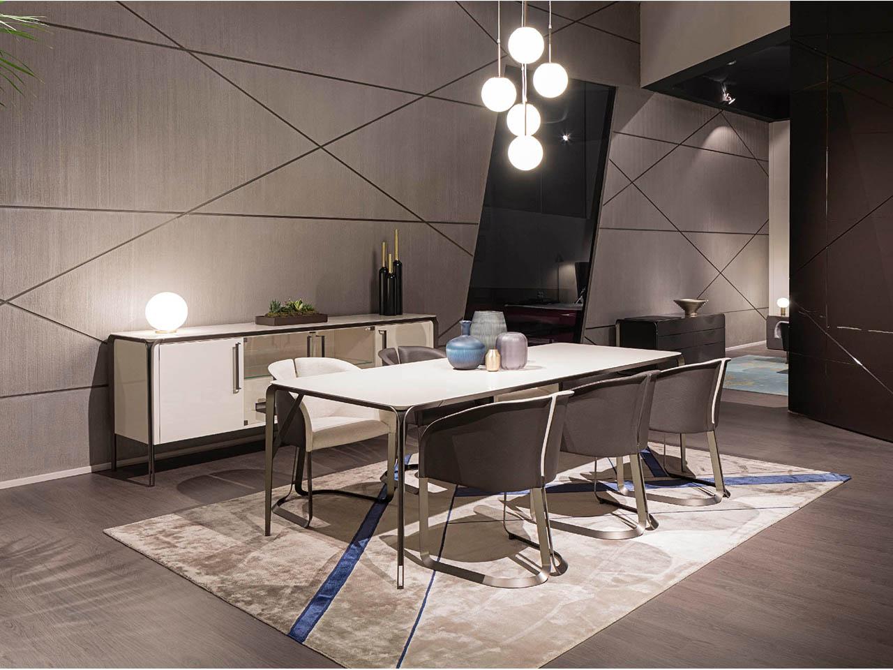 Rectangular wooden table | Milano by Turri