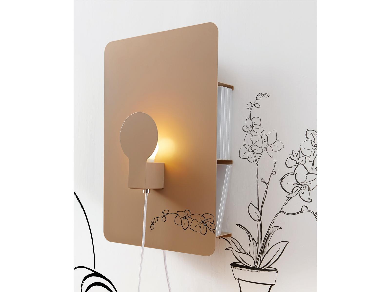 LED indirect light iron wall light | Sketch by Zava