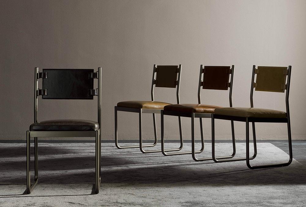 Leather chair | Birkin by Galimberti Nino