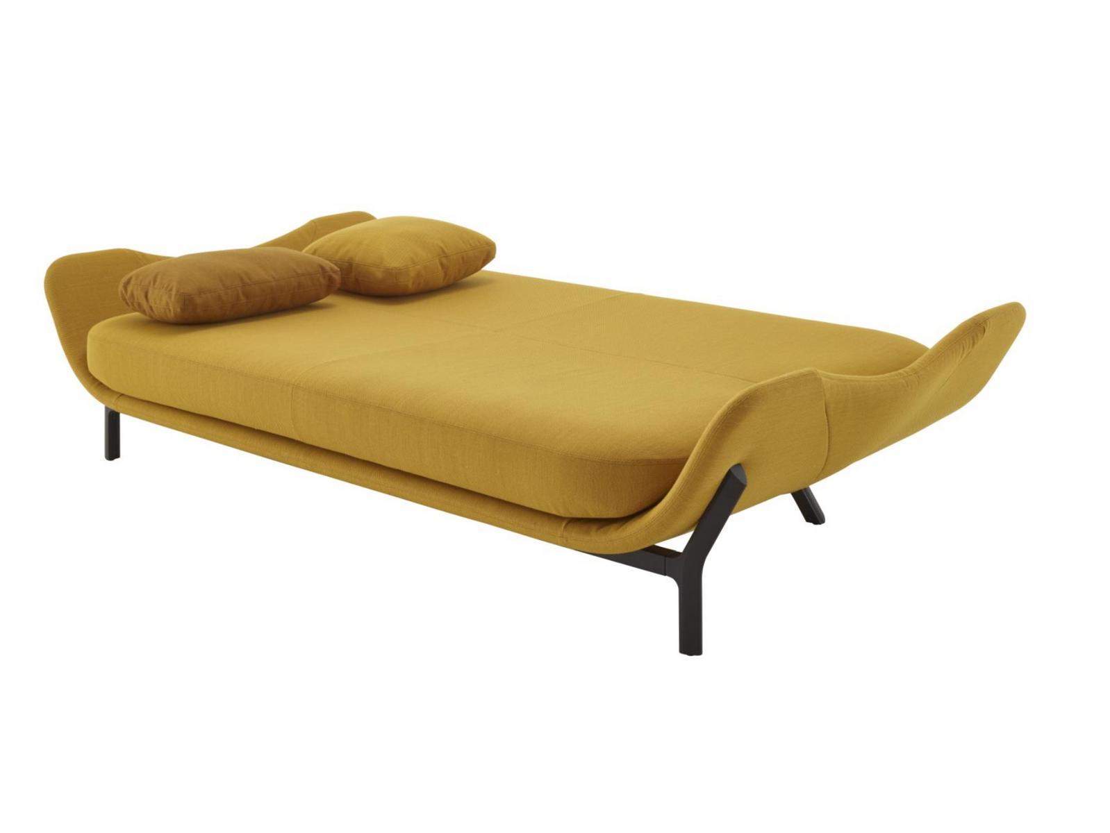 3 seater fabric sofa bed with removable cover | Clam by Ligne Roset