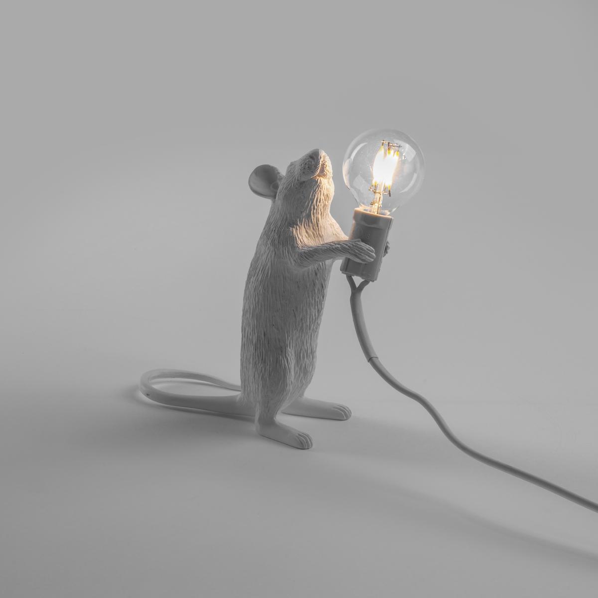LED resin table lamp | Mouse Lamp Standing - Step by Seletti