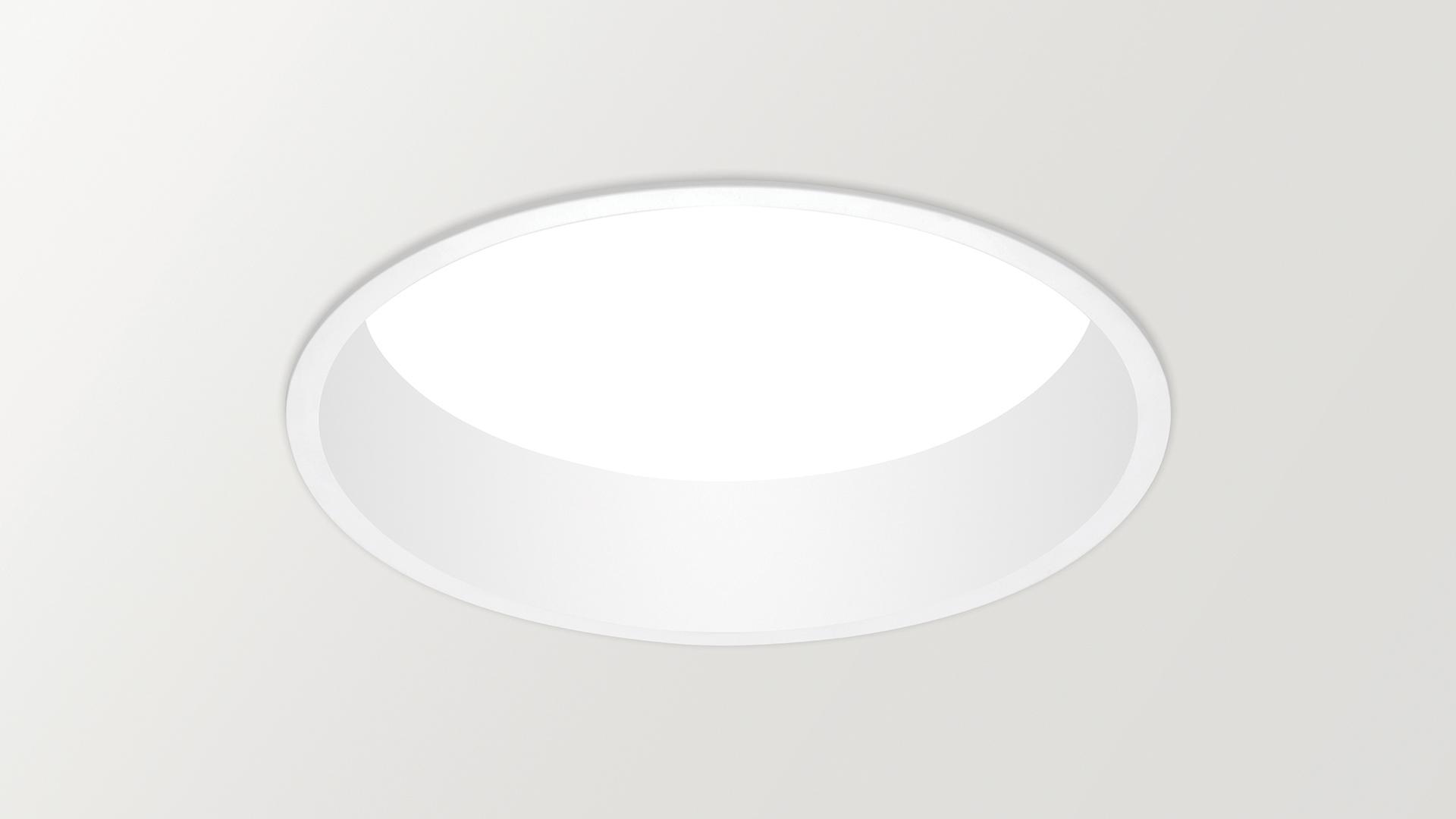 LED aluminium ceiling lamp | Deep Maxi by Arkoslight