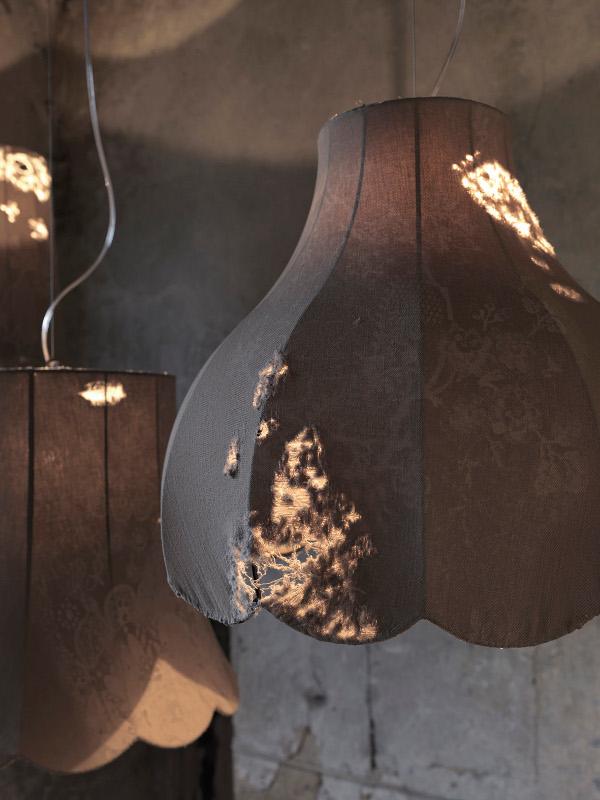Denim fabric pendant lamp | Life by Karman