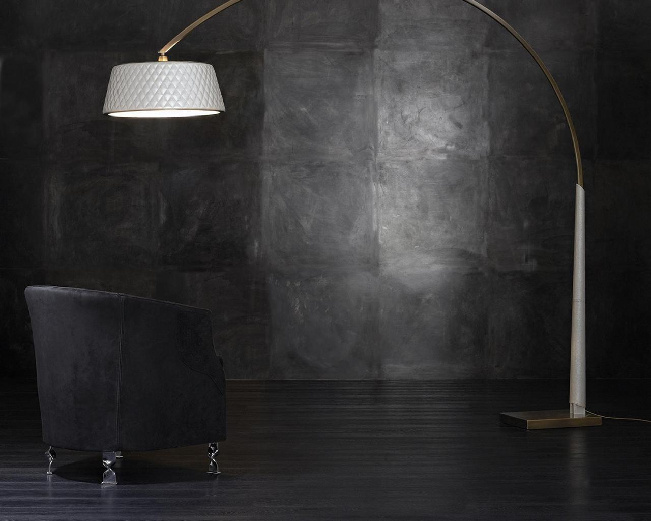 Leather armchair in a classic style | Angel by Rugiano