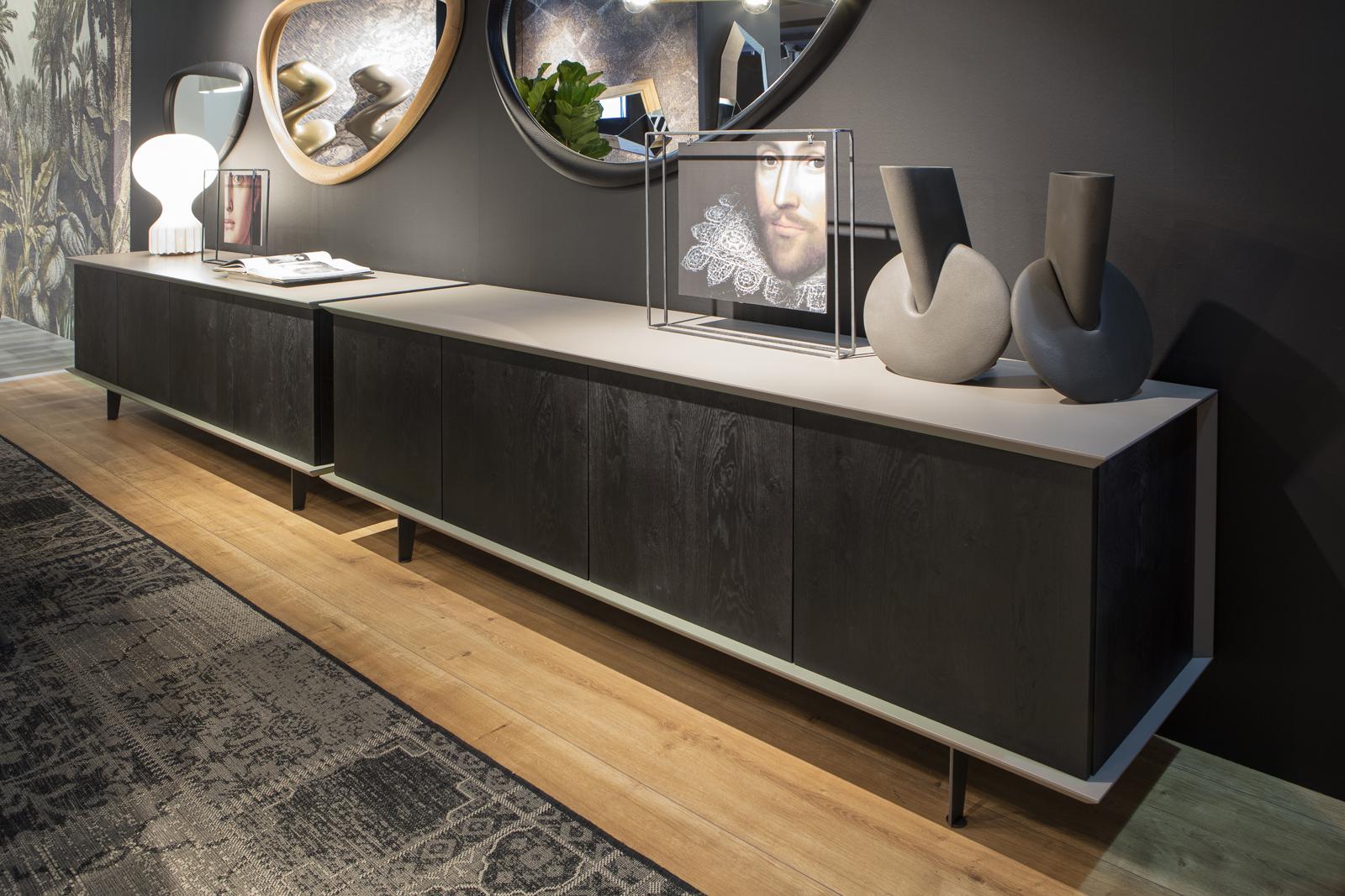 Wooden sideboard with doors | Brera by Ozzio Italia