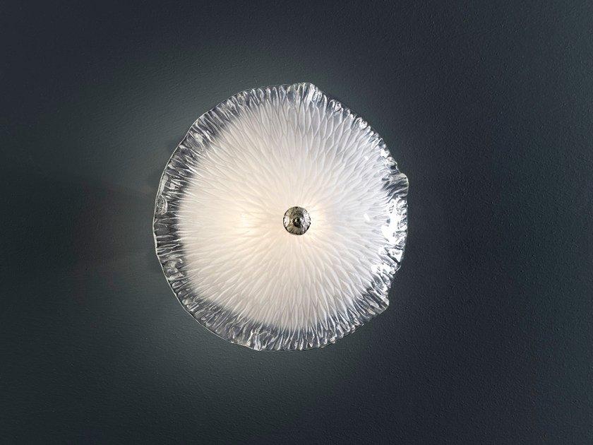 Handmade bronze wall light | Nenufar Ap1455 by Serip