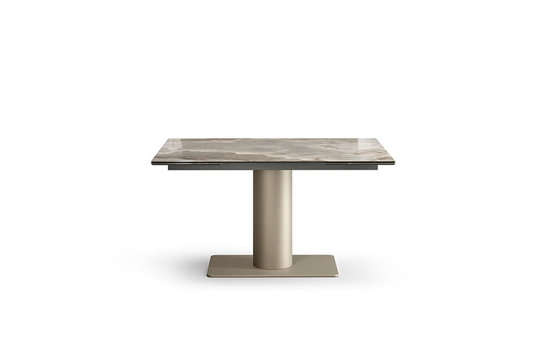 Rectangular ceramic table | Cilindro extendable ceramic by Eforma