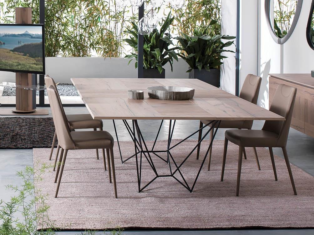Extending wooden table | Fil8 by Ozzio Italia