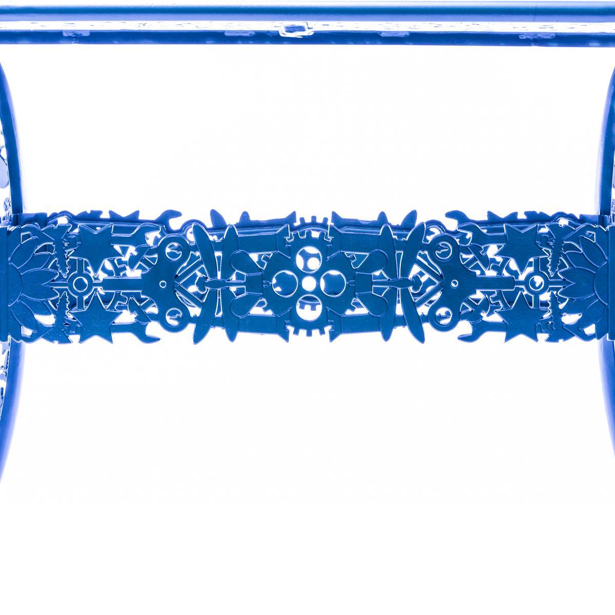 Oval aluminium garden table | Industry by Seletti