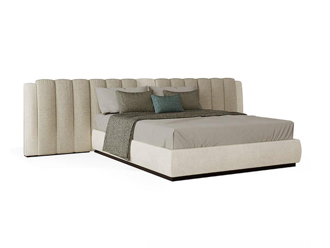 Upholstered fabric double bed | Pr.61 by Stella del Mobile