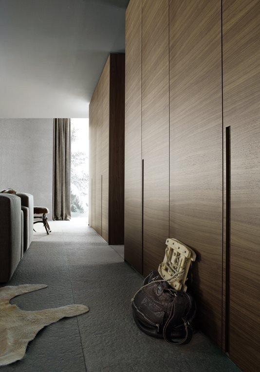 Oak wardrobe | Madison by Poliform
