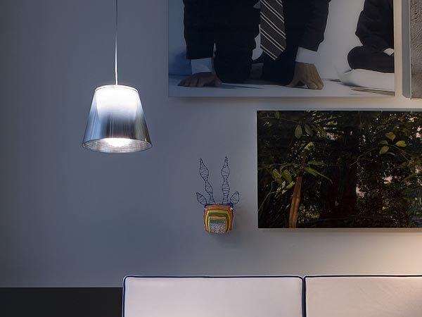 Polycarbonate pendant lamp | Ktribe S by Flos