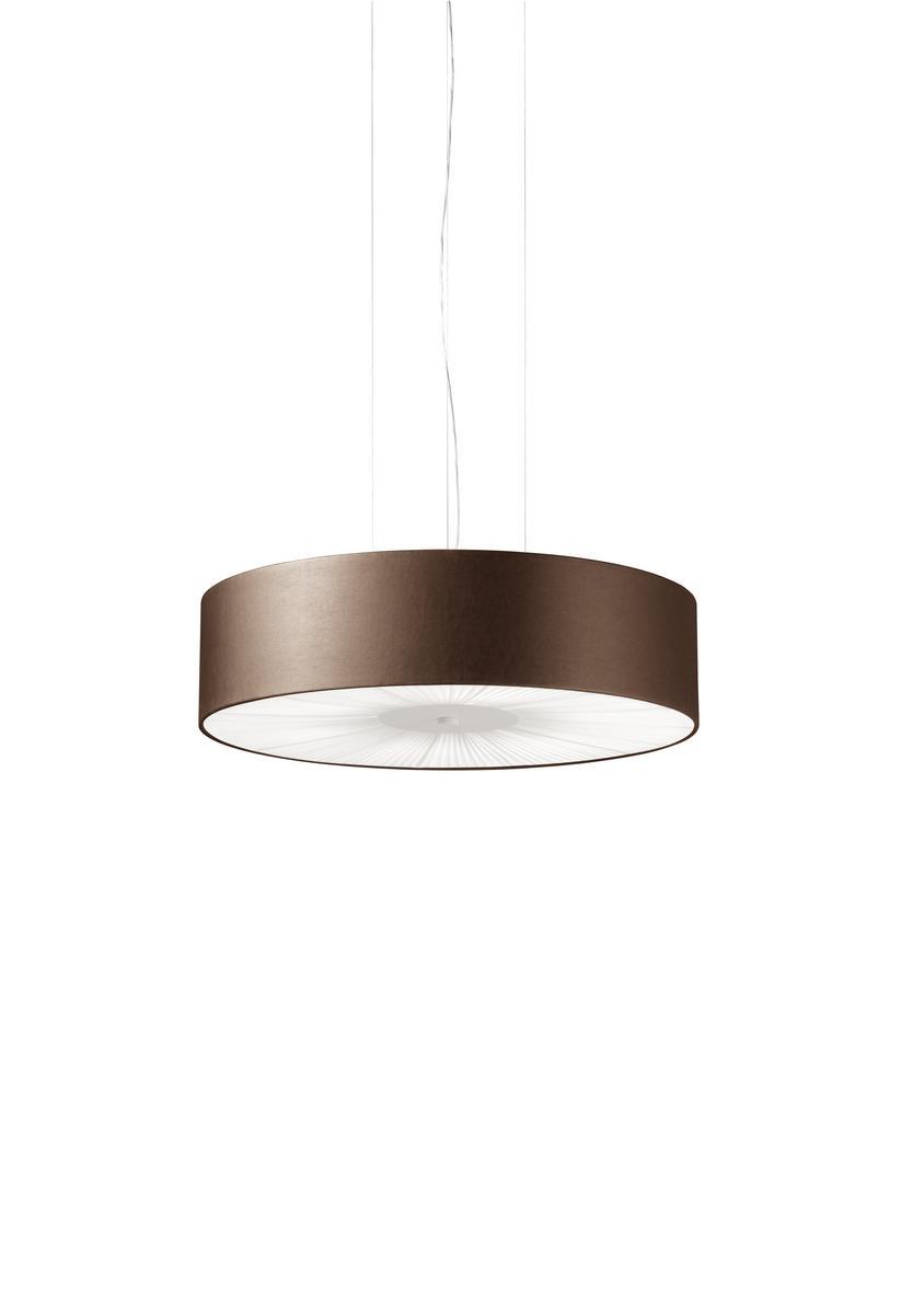 Eco-leather pendant lamp | Skin by Axolight