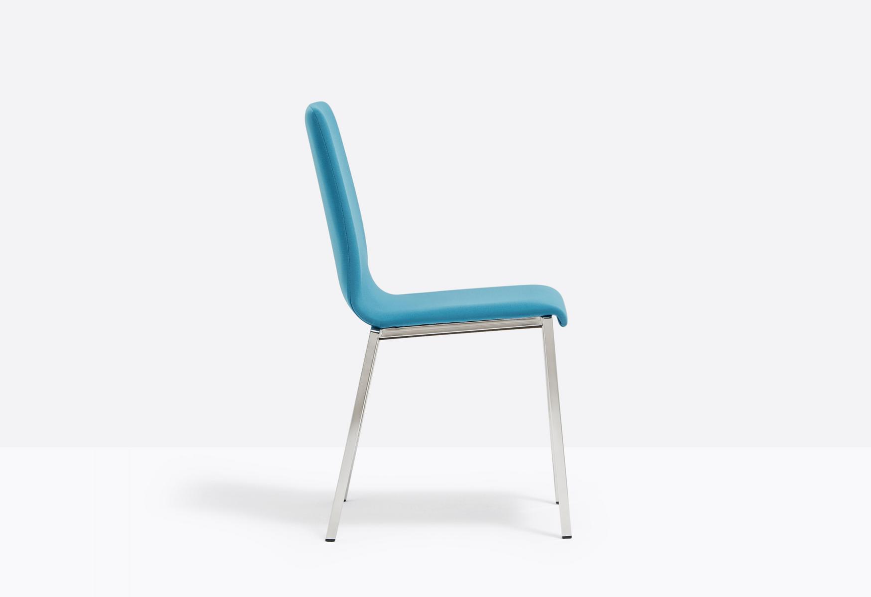 Upholstered chair | Kuadra 1010 by Pedrali