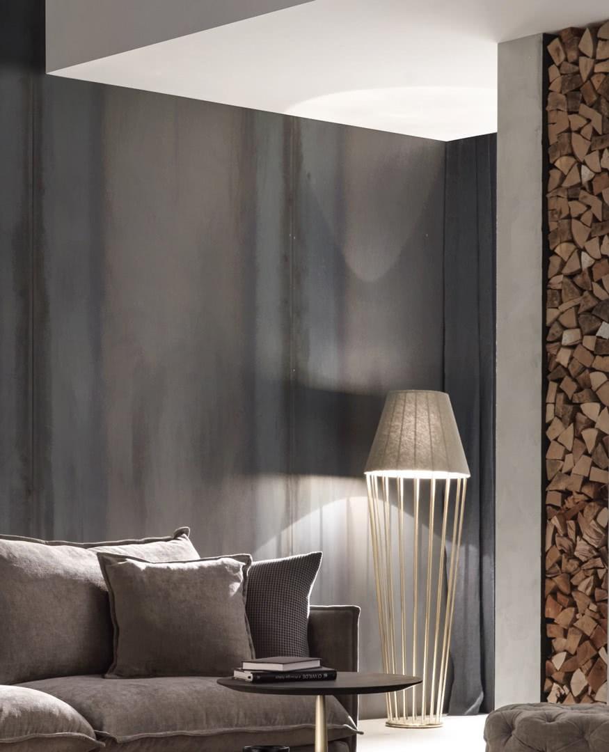 Steel floor lamp | Sofia by Cantori