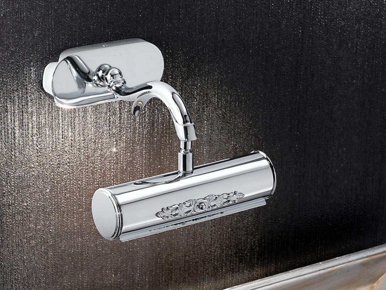 Gold plated picture light | Terry 3005/a1 by Possoni Illuminazione