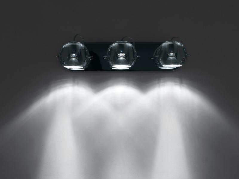 Chrome plated wall lamp | Beluga Colour by Fabbian