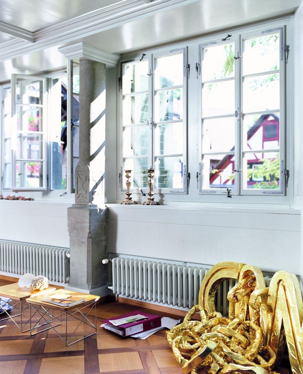 Rectangular coffee table with HPL top and steel base | Occasional Ltr by Vitra