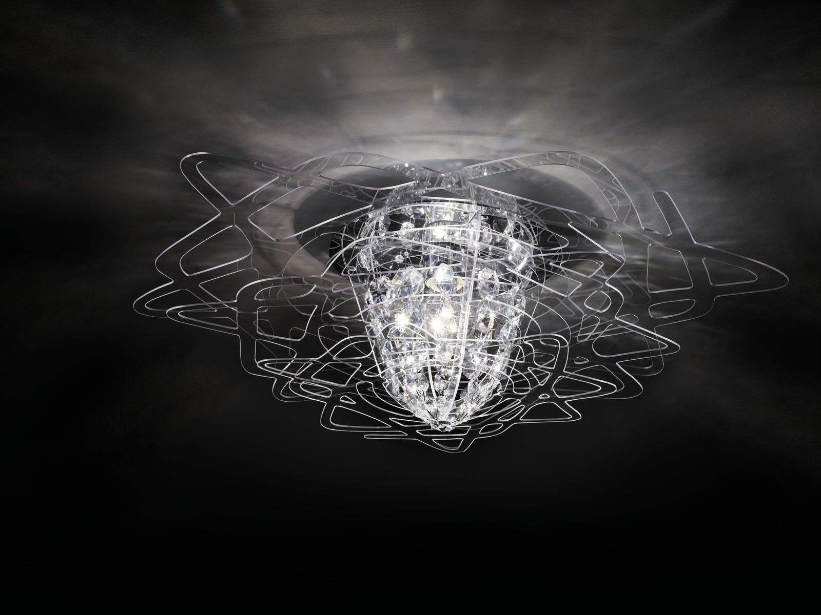 LED Cristalflex® ceiling lamp | Aurora Mini by Slamp