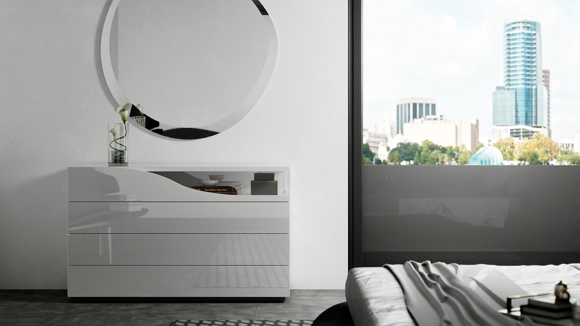 Wooden chest of drawers | Segno by Reflex