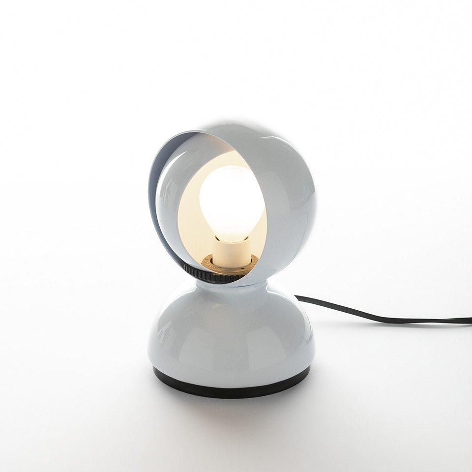 Painted metal table lamp | Eclisse by Artemide