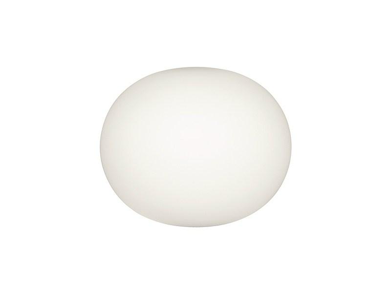 Opal glass wall light | Glo-ball W by Flos