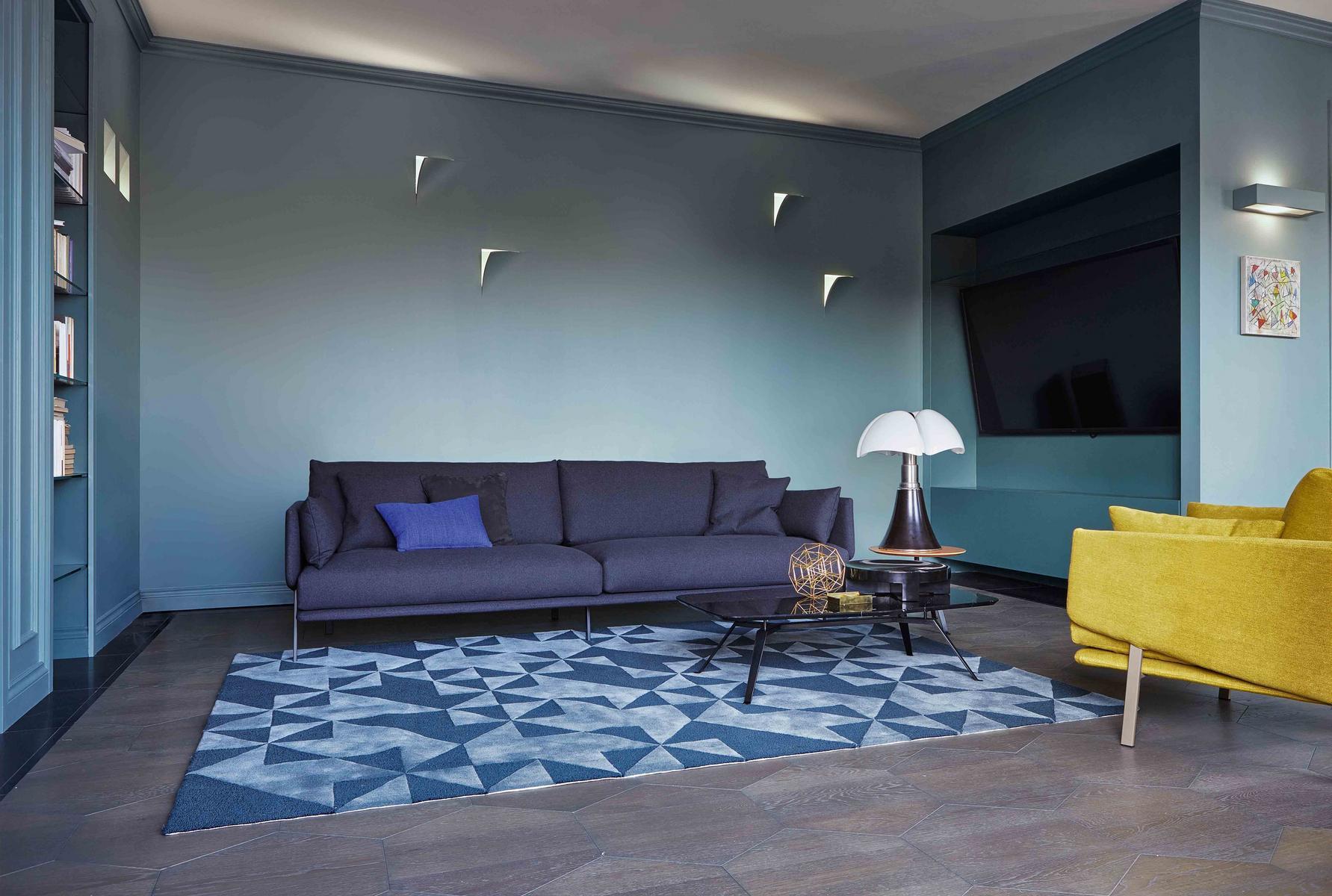 3 seater fabric sofa | Structure by Bonaldo