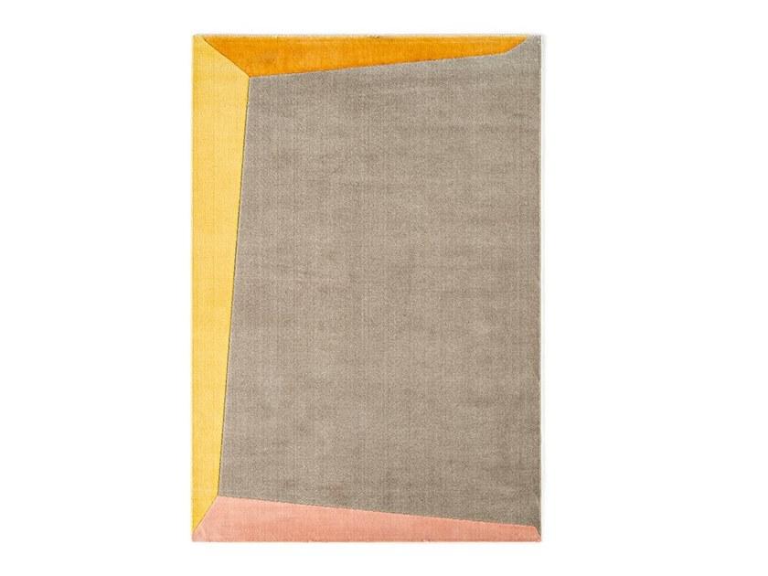 Long pile rug with geometric shapes | Tapì by Connubia