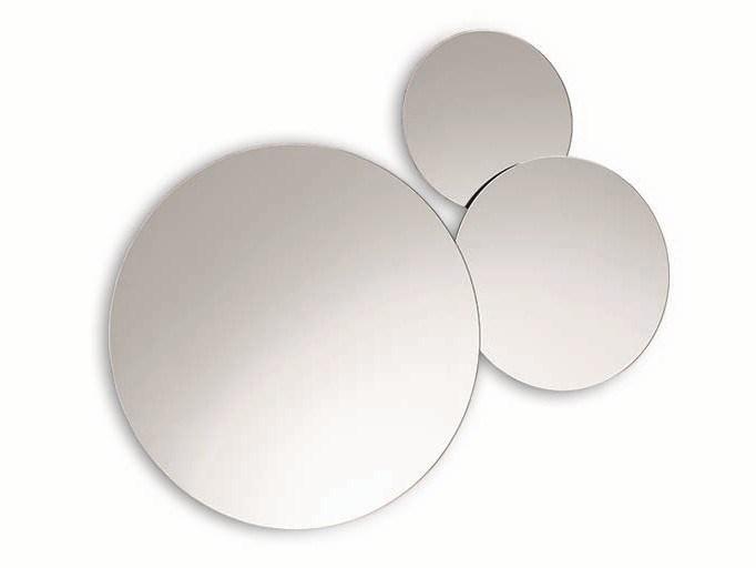 Round wall-mounted mirror | Bolle by Tomasella
