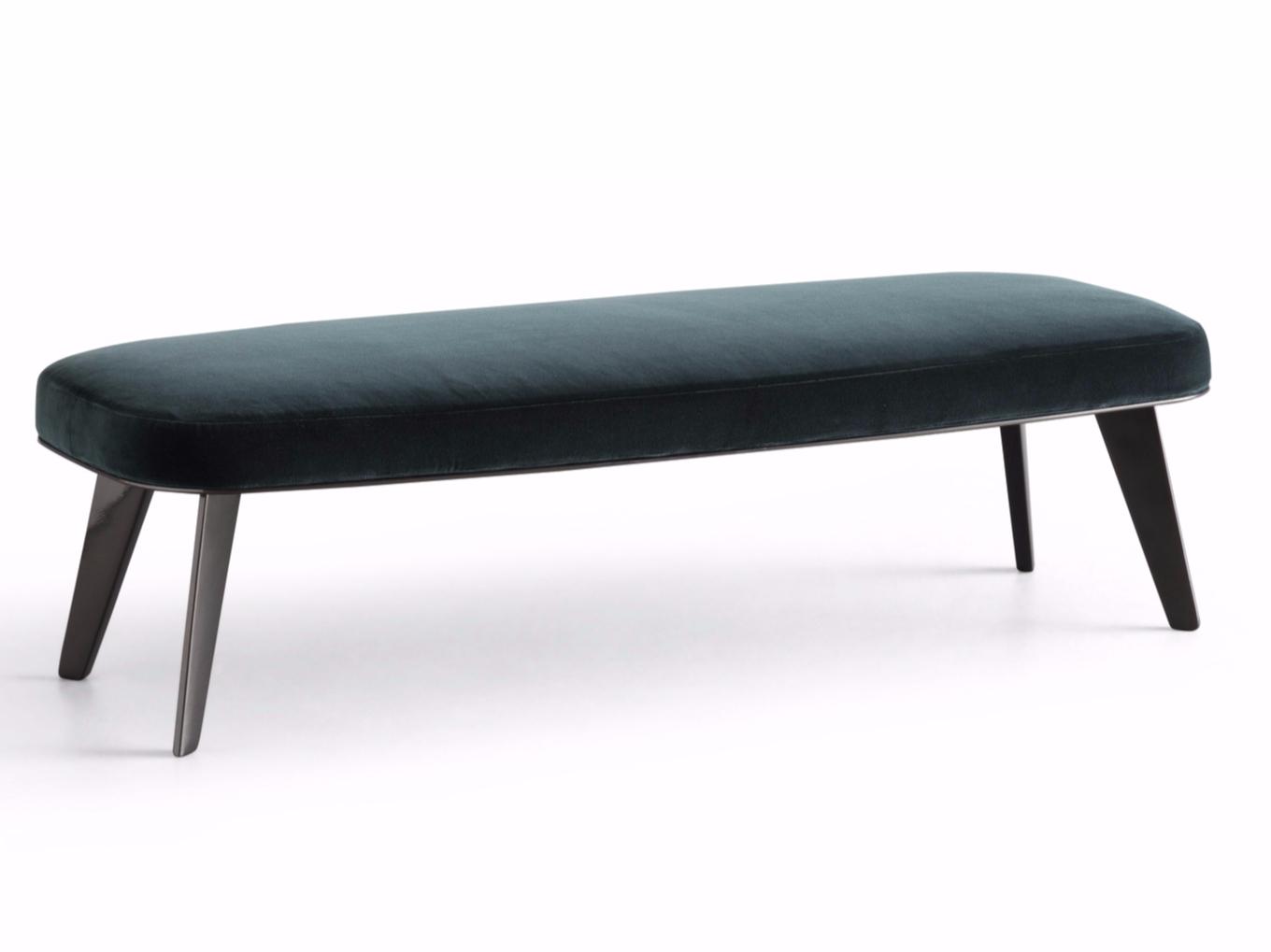 Upholstered fabric bench | Jane by Poliform