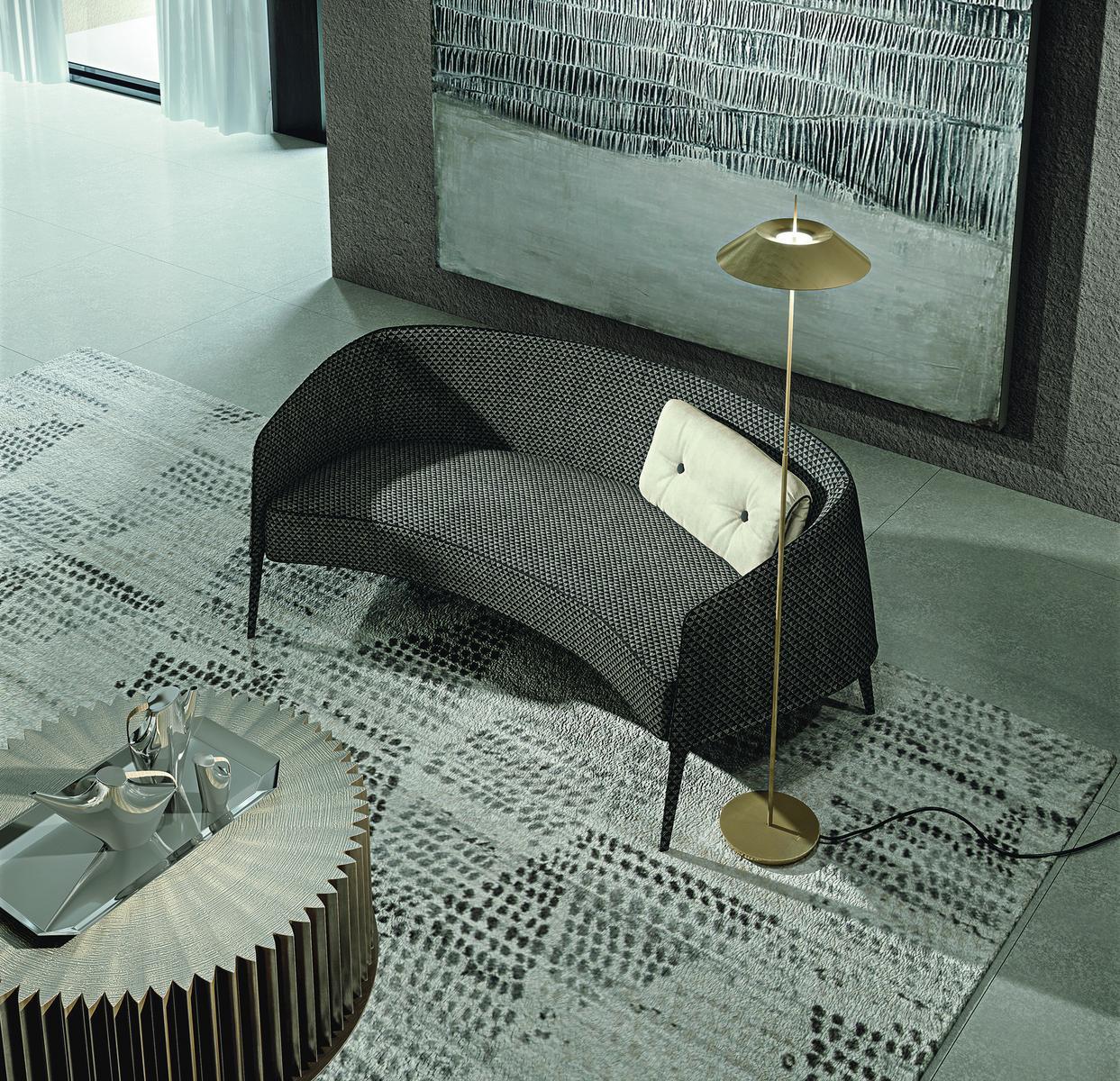 Fabric small sofa | Jackie by Frigerio