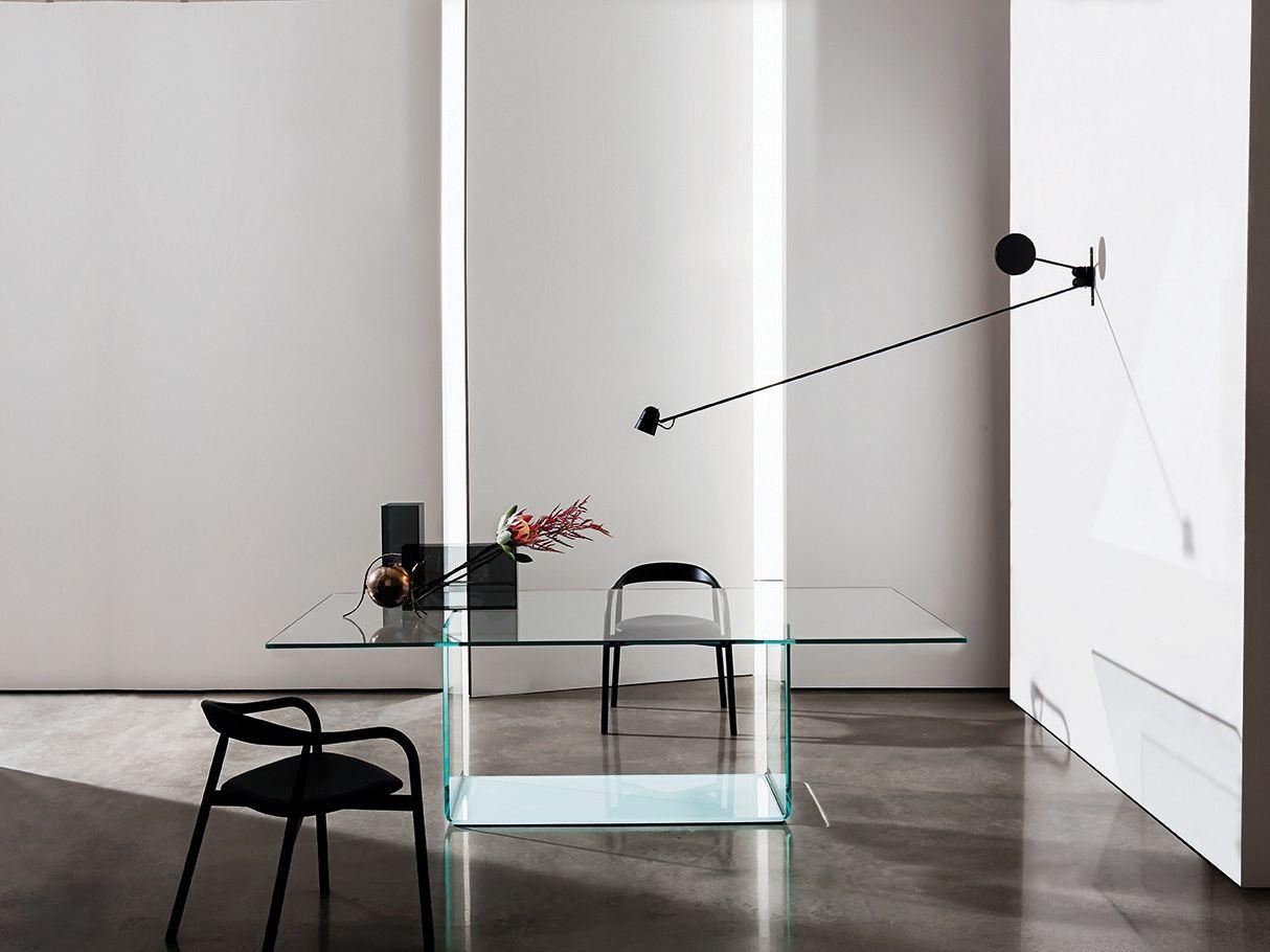 Rectangular crystal table | Valencia by Sovet