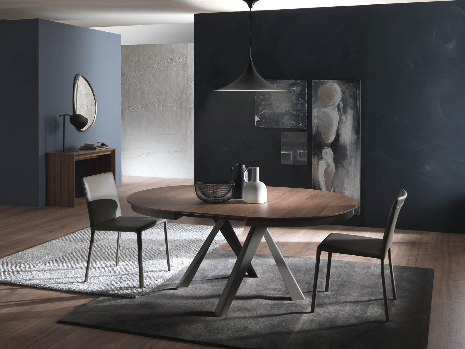 Extending wooden table | Emisfero Legno by Ozzio Italia