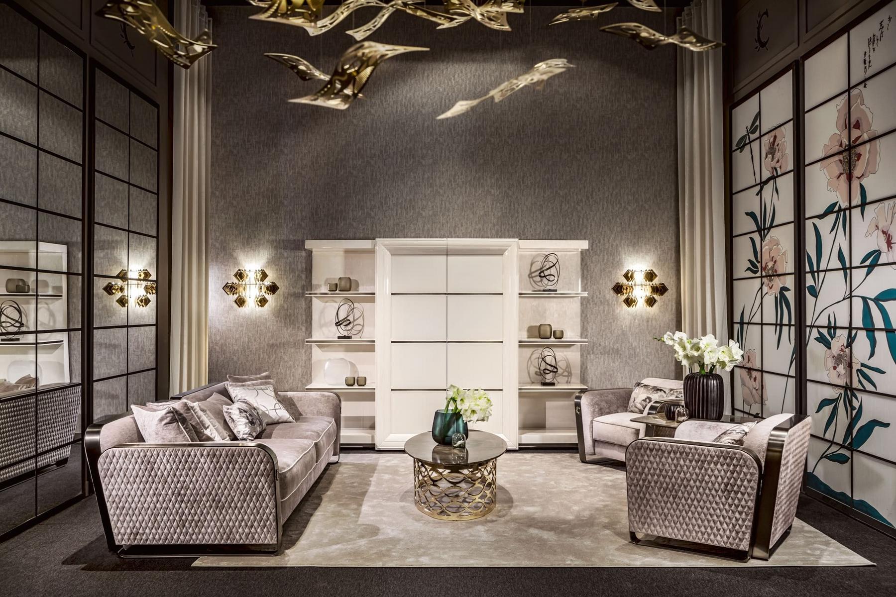 Velvet sofa | Voyage by Cantori