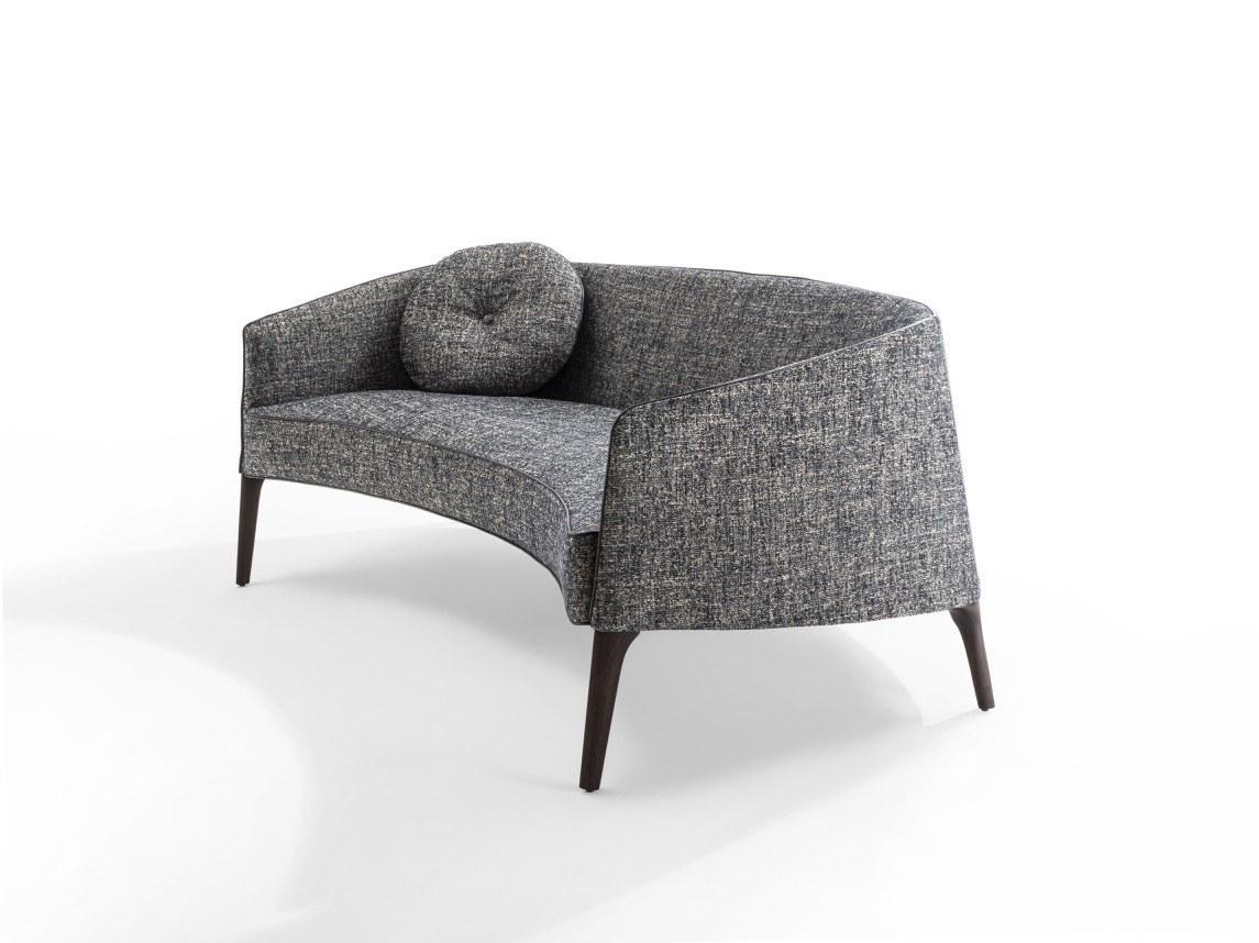 Fabric small sofa | Jackie by Frigerio