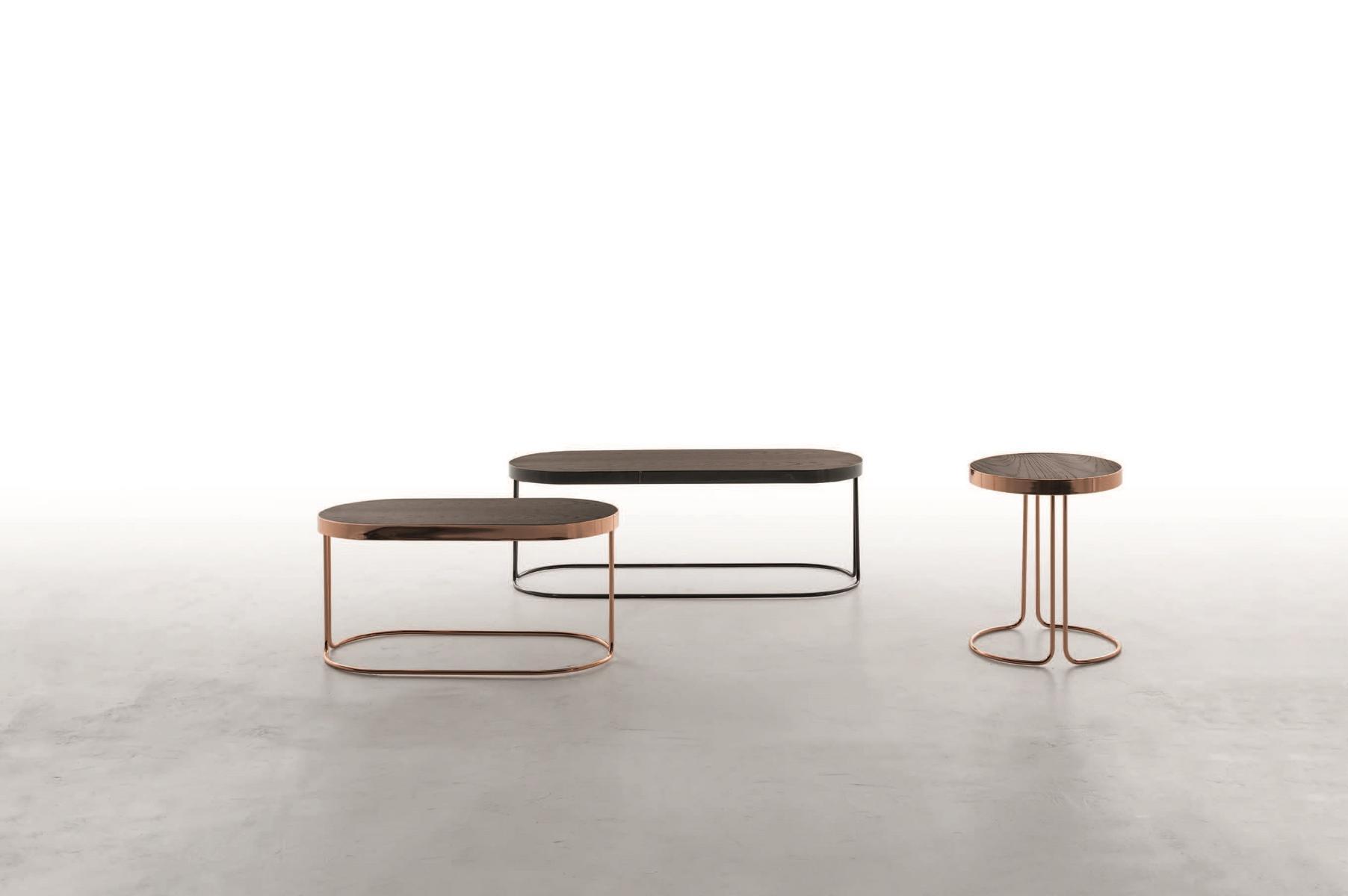 Round high side table | Cora by Tonin Casa