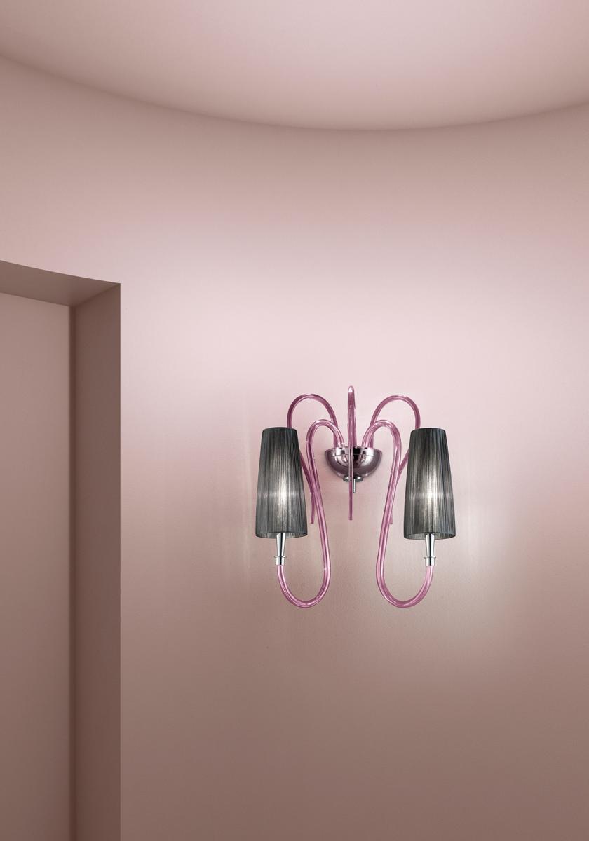 Murano glass wall lamp | Margot by Sylcom