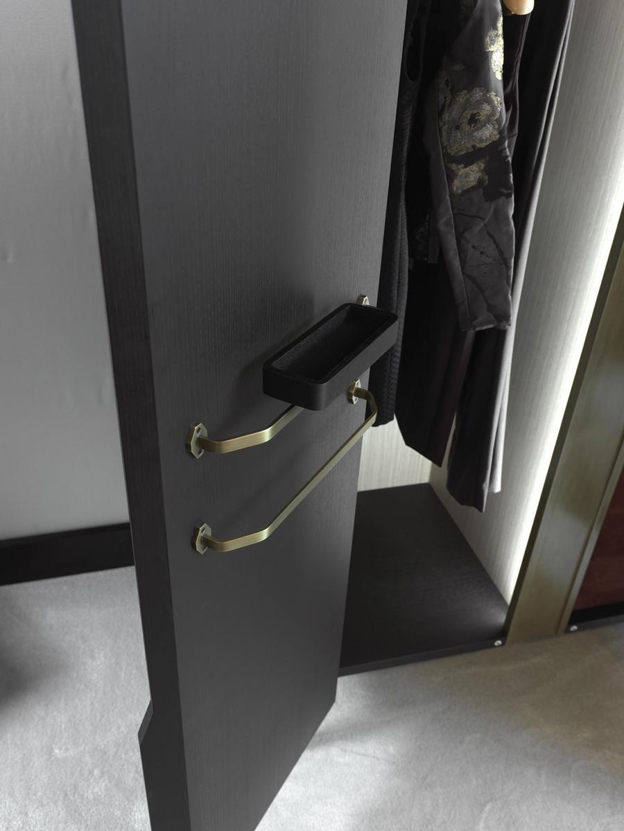 Wooden wardrobe with drawers | Naxos by Ezio Bellotti