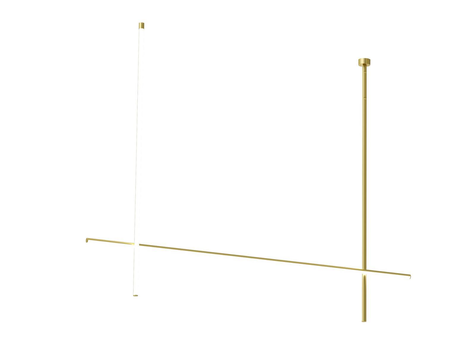 LED extruded aluminium ceiling lamp | Coordinates C2 by Flos