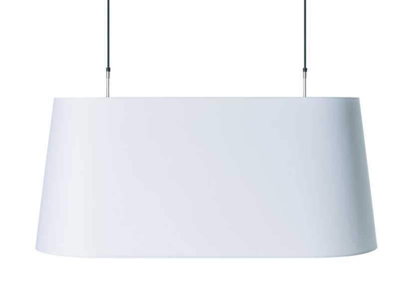 Cable-mounted PVC pendant lamp | Oval Light by Moooi