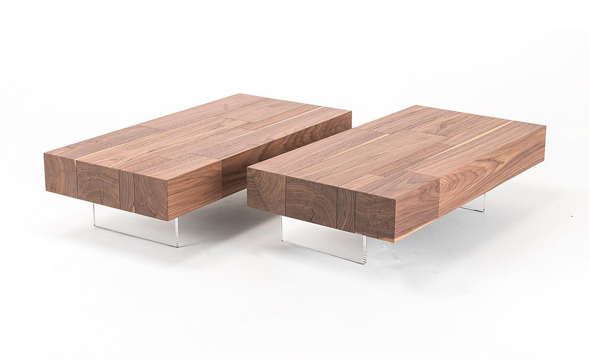 Rectangular wood coffee table | Lingotto by Cattelan Italia