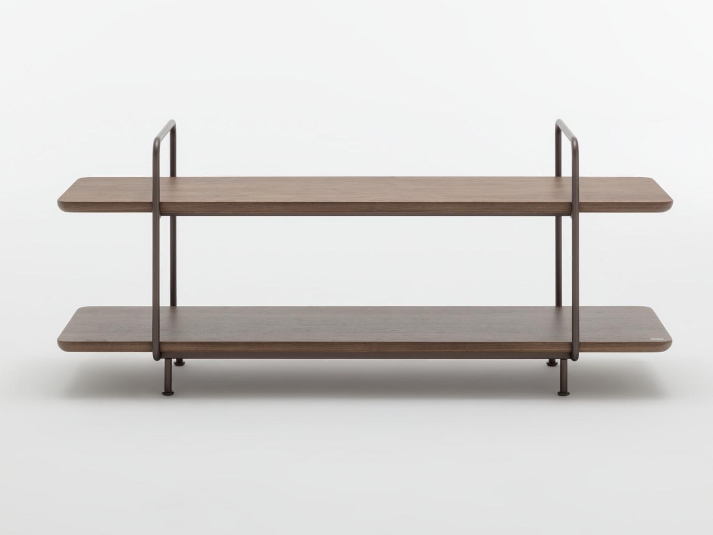 Rectangular solid wood coffee table | 931 by Rolf Benz