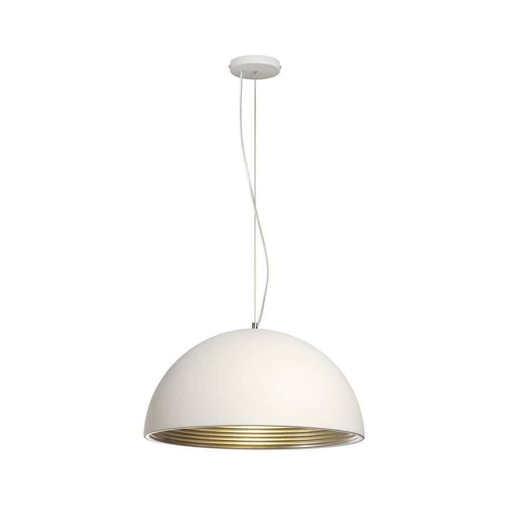 Plastic pendant lamp with dimmer in a contemporary style | Forchini by SLV