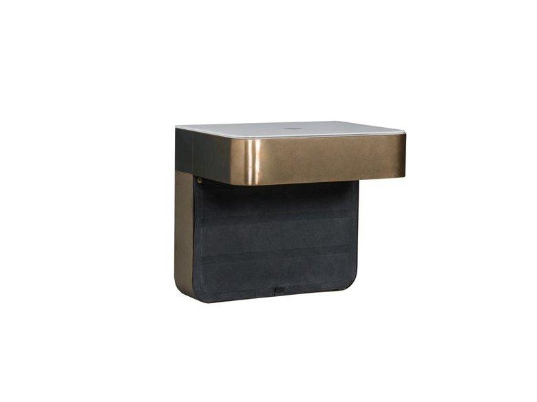 Wall-mounted bedside table with built-in lights | Sunset by Baxter